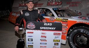 2019 NASCAR Whelen All-American Series champ Jacob Goede at his home track, Elko Speedway.
