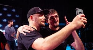 Stewart-Haas Gaming selfie