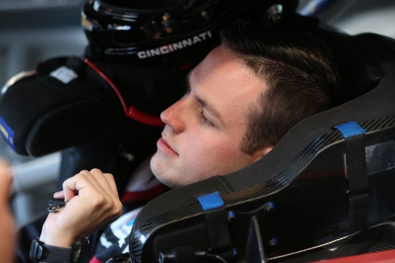 DOVER, DELAWARE - OCTOBER 04: Alex Bowman, driver of the #88 Cincinnati Chevrolet, sits in his car during practice for the Monster Energy NASCAR Cup Series Drydene 400 at Dover International Speedway on October 04, 2019 in Dover, Delaware. (Photo by Matt Sullivan/Getty Images) | Getty Images