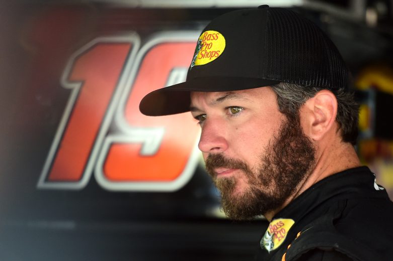 DARLINGTON, SOUTH CAROLINA - AUGUST 30: Martin Truex Jr., driver of the #19 Bass Pro Shops Toyota, looks on during practice for the Monster Energy NASCAR Cup Series Bojangles' Southern 500 at Darlington Raceway on August 30, 2019 in Darlington, South Carolina. (Photo by Jared C. Tilton/Getty Images) | Getty Images