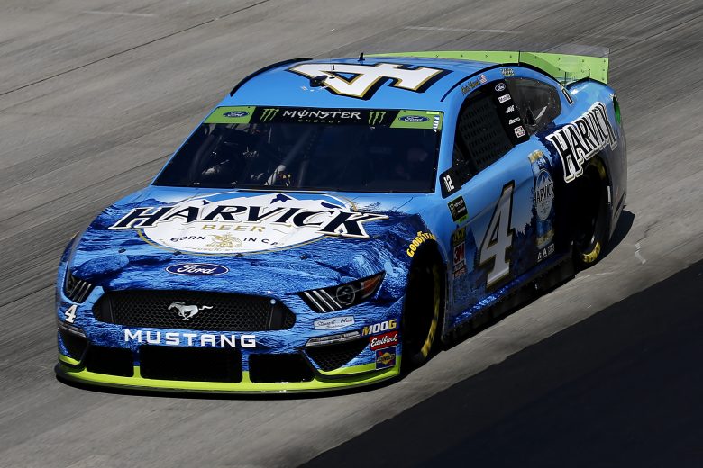 DOVER, DELAWARE - OCTOBER 04: Kevin Harvick, driver of the #4 Busch Beer All Harvick Ford, drives during practice for the Monster Energy NASCAR Cup Series Drydene 400 at Dover International Speedway on October 04, 2019 in Dover, Delaware. (Photo by Jeff Zelevansky/Getty Images)