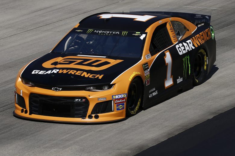 DOVER, DELAWARE - OCTOBER 04: Kurt Busch, driver of the #1 GEARWRENCH Chevrolet, drives during practice for the Monster Energy NASCAR Cup Series Drydene 400 at Dover International Speedway on October 04, 2019 in Dover, Delaware. (Photo by Jeff Zelevansky/Getty Images)