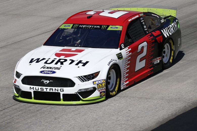 DOVER, DELAWARE - OCTOBER 04: Brad Keselowski, driver of the #2 Wurth Ford, drives during practice for the Monster Energy NASCAR Cup Series Drydene 400 at Dover International Speedway on October 04, 2019 in Dover, Delaware. (Photo by Jeff Zelevansky/Getty Images)