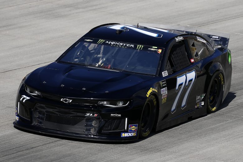 DOVER, DELAWARE - OCTOBER 04: Reed Sorenson, driver of the #77 Chevrolet, drives during practice for the Monster Energy NASCAR Cup Series Drydene 400 at Dover International Speedway on October 04, 2019 in Dover, Delaware. (Photo by Jeff Zelevansky/Getty Images)