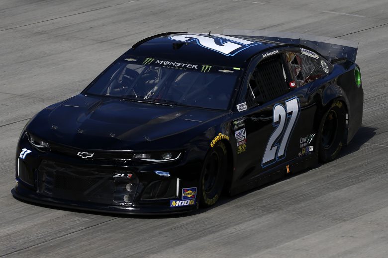 DOVER, DELAWARE - OCTOBER 04: Joe Nemechek, driver of the #27 Chevrolet, drives during practice for the Monster Energy NASCAR Cup Series Drydene 400 at Dover International Speedway on October 04, 2019 in Dover, Delaware. (Photo by Jeff Zelevansky/Getty Images)