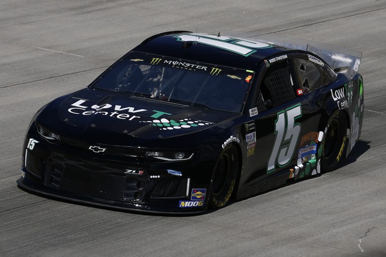 DOVER, DELAWARE - OCTOBER 04: Ross Chastain, driver of the #15 Low-T Center Chevrolet, drives during practice for the Monster Energy NASCAR Cup Series Drydene 400 at Dover International Speedway on October 04, 2019 in Dover, Delaware. (Photo by Jeff Zelevansky/Getty Images)