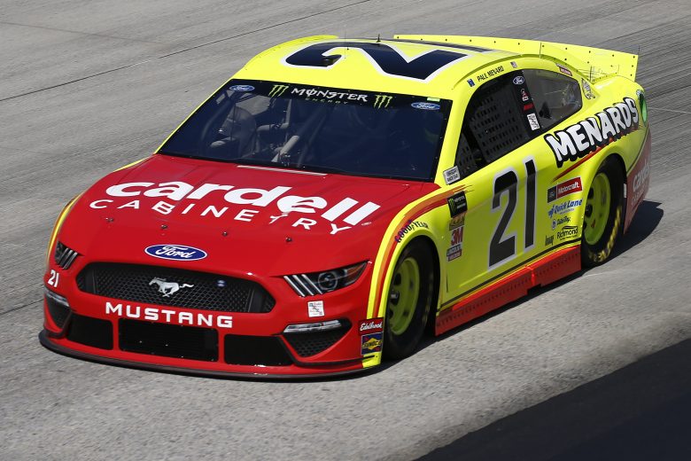 DOVER, DELAWARE - OCTOBER 04: Paul Menard, driver of the #21 Menards/Cardell Cabinets Ford, drives during practice for the Monster Energy NASCAR Cup Series Drydene 400 at Dover International Speedway on October 04, 2019 in Dover, Delaware. (Photo by Jeff Zelevansky/Getty Images)