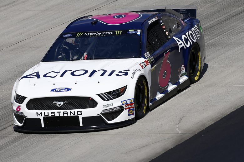 DOVER, DELAWARE - OCTOBER 04: Ryan Newman, driver of the #6 Acronis Ford,  drives during practice for the Monster Energy NASCAR Cup Series Drydene 400 at Dover International Speedway on October 04, 2019 in Dover, Delaware. (Photo by Jeff Zelevansky/Getty Images)