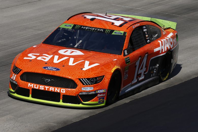 DOVER, DELAWARE - OCTOBER 04: Clint Bowyer, driver of the #14 ITsavvy/Haas Ford, drives during practice for the Monster Energy NASCAR Cup Series Drydene 400 at Dover International Speedway on October 04, 2019 in Dover, Delaware. (Photo by Jeff Zelevansky/Getty Images)
