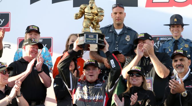 Cole Custer wins at Dover, Round of 8 set