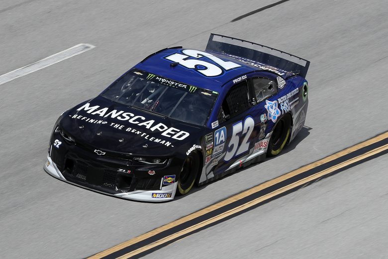 TALLADEGA, ALABAMA - OCTOBER 11: Spencer Boyd, driver of the #52 Medicine Shoppe Chevrolet, during practice for the Monster Energy NASCAR Cup Series 1000Bulbs.com 500 at Talladega Superspeedway on October 11, 2019 in Talladega, Alabama. (Photo by Chris Graythen/Getty Images) | Getty Images