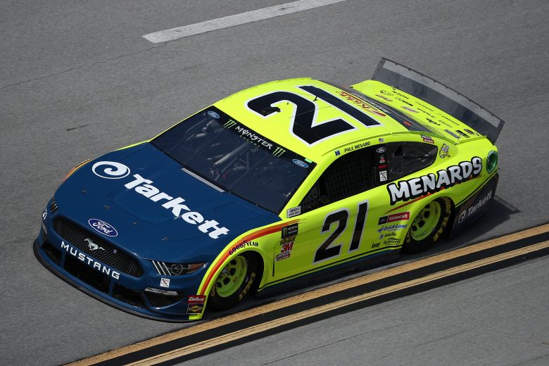 TALLADEGA, ALABAMA - OCTOBER 11: Paul Menard, driver of the #21 Menards/Tarkett Ford, during practice for the Monster Energy NASCAR Cup Series 1000Bulbs.com 500 at Talladega Superspeedway on October 11, 2019 in Talladega, Alabama. (Photo by Chris Graythen/Getty Images) | Getty Images
