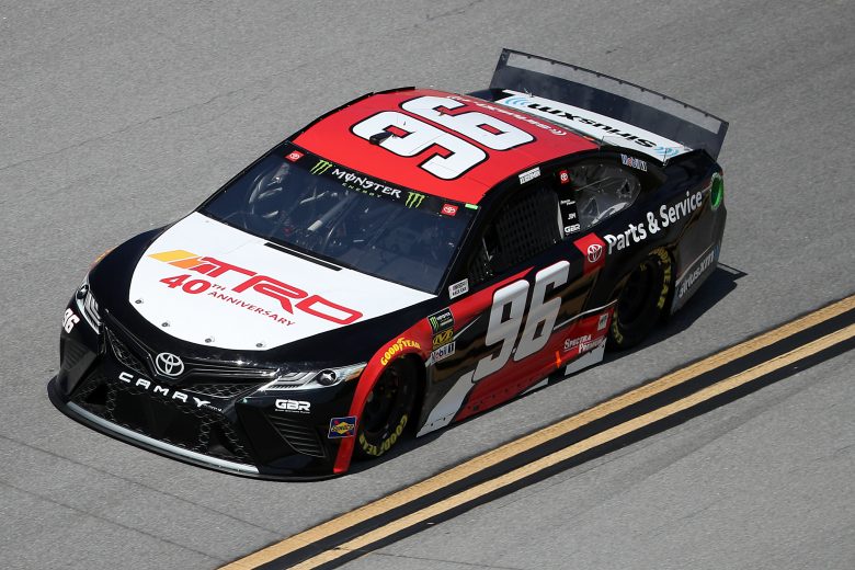 TALLADEGA, ALABAMA - OCTOBER 11: Parker Kligerman, driver of the #96 TRD 40th Anniversary Toyota, during practice for the Monster Energy NASCAR Cup Series 1000Bulbs.com 500 at Talladega Superspeedway on October 11, 2019 in Talladega, Alabama. (Photo by Chris Graythen/Getty Images) | Getty Images