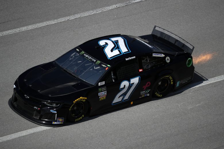 TALLADEGA, ALABAMA - OCTOBER 11: Reed Sorenson, driver of the #27 Chevrolet, during practice for the Monster Energy NASCAR Cup Series 1000Bulbs.com 500 at Talladega Superspeedway on October 11, 2019 in Talladega, Alabama. (Photo by Chris Graythen/Getty Images) | Getty Images