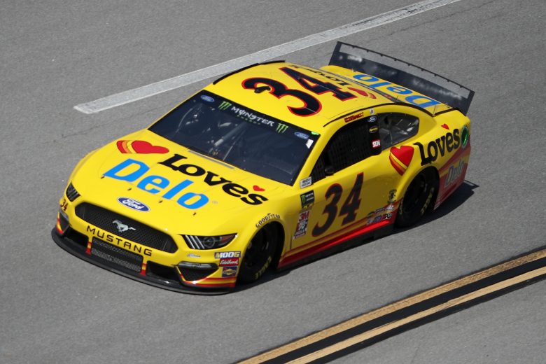 TALLADEGA, ALABAMA - OCTOBER 11: Michael McDowell, driver of the #34 Love's Travel Stops Ford, during practice for the Monster Energy NASCAR Cup Series 1000Bulbs.com 500 at Talladega Superspeedway on October 11, 2019 in Talladega, Alabama. (Photo by Chris Graythen/Getty Images) | Getty Images