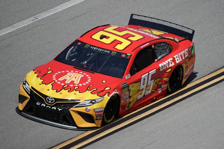 TALLADEGA, ALABAMA - OCTOBER 11: Matt DiBenedetto, driver of the #95 One Bite Toyota, during practice for the Monster Energy NASCAR Cup Series 1000Bulbs.com 500 at Talladega Superspeedway on October 11, 2019 in Talladega, Alabama. (Photo by Chris Graythen/Getty Images) | Getty Images