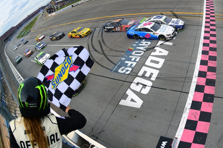 Ryan Blaney wins by a nose at Talladega