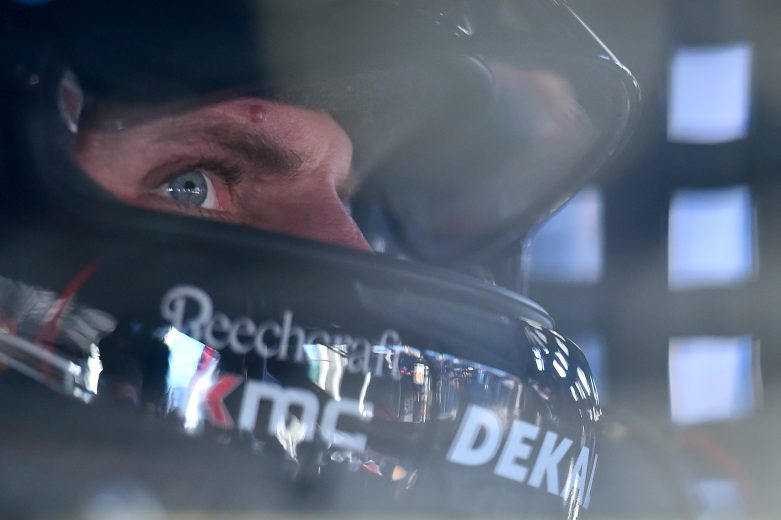 KANSAS CITY, KANSAS - OCTOBER 18: Clint Bowyer, driver of the #14 DEKALB Ford, sits in his car during practice for the Monster Energy NASCAR Cup Series Hollywood Casino 400 at Kansas Speedway on October 18, 2019 in Kansas City, Kansas. (Photo by Jared C. Tilton/Getty Images) | Getty Images