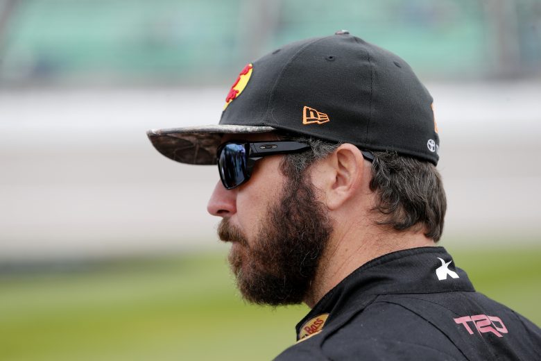 KANSAS CITY, KANSAS - OCTOBER 19: Martin Truex Jr., driver of the #19 Bass Pro Shops Toyota, waits during qualifying for the Monster Energy NASCAR Cup Series Hollywood Casino 400 at Kansas Speedway on October 19, 2019 in Kansas City, Kansas. (Photo by Brian Lawdermilk/Getty Images) | Getty Images
