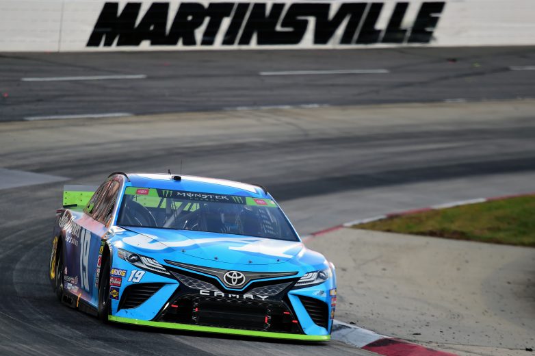 MARTINSVILLE, VIRGINIA - OCTOBER 27: Martin Truex Jr, driver of the #19 Auto Owners Insurance Toyota, races during the Monster Energy NASCAR Cup Series First Data 500 at Martinsville Speedway on October 27, 2019 in Martinsville, Virginia. (Photo by Jared C. Tilton/Getty Images) | Getty Images
