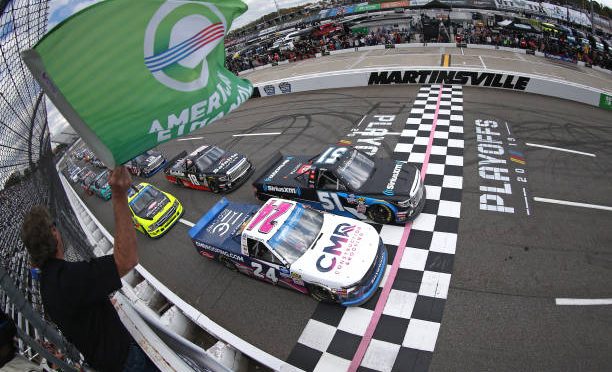 Featured Image for Jeb Burton drives No. 44 Chevrolet Silverado to ninth-place finish at Martinsville Speedway