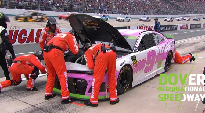 Chase Elliott exits early as No. 9 ‘blows up’ at Dover