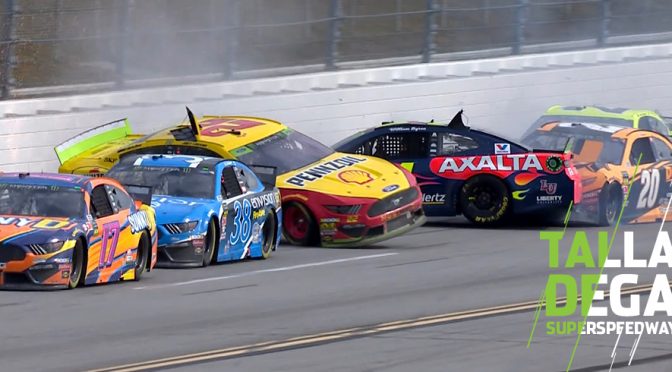 Byron collects Logano as second ‘Big One’ hits at Talladega