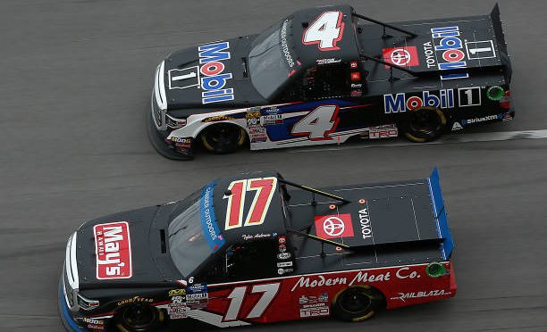 Featured Image for Tyler Ankrum drives No. 17 Toyota Tundra to seventh-place finish at Talladega Superspeedway
