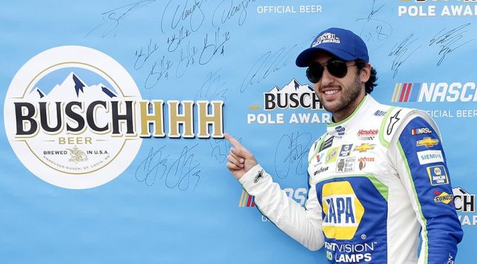 Elliott scores Busch Pole Award at Talladega as Hendrick sweeps top four