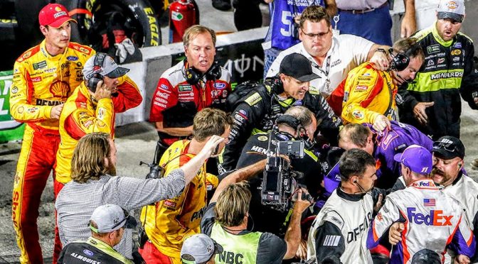 O’Donnell on Logano-Hamlin scrap: ‘We’ll probably have to take some action’