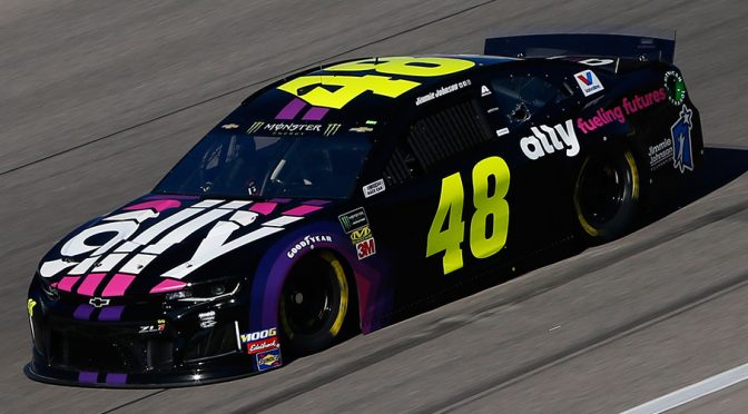 Featured Image for Jimmie Johnson places 10th at Kansas Speedway