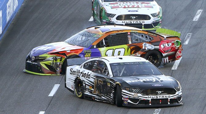 Featured Image for Kyle Busch not fazed by Aric Almirola’s threats at Martinsville