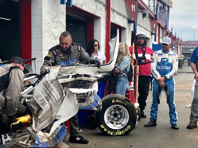 Ross Chastain Wreck