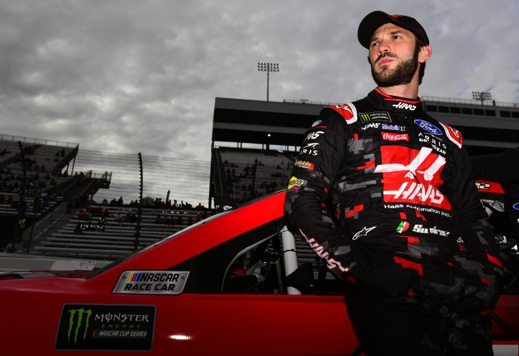 MARTINSVILLE, VIRGINIA - OCTOBER 26: Daniel Suarez, driver of the #41 Haas Automation Ford, looks on during qualifying for the Monster Energy NASCAR Cup Series First Data 500 at Martinsville Speedway on October 26, 2019 in Martinsville, Virginia. (Photo by Jared C. Tilton/Getty Images) | Getty Images