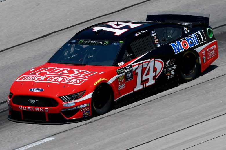 DARLINGTON, SOUTH CAROLINA - AUGUST 30: Clint Bowyer, driver of the #14 Rush Truck Centers/Mobil 1 Ford, practices for the Monster Energy NASCAR Cup Series Bojangles' Southern 500 at Darlington Raceway on August 30, 2019 in Darlington, South Carolina. (Photo by Sean Gardner/Getty Images) | Getty Images