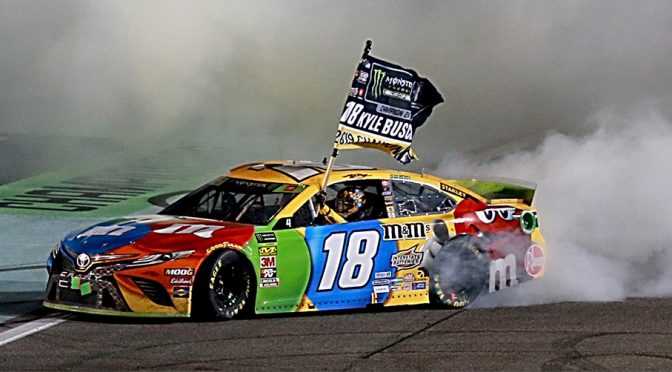 No. 18 of Kyle Busch passes Miami post-race inspection - NASCAR.com