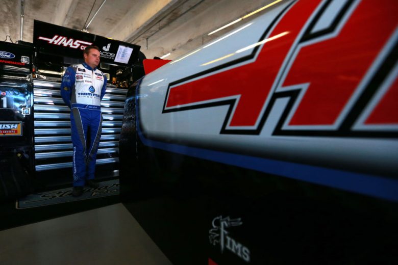 FORT WORTH, TEXAS - NOVEMBER 01: Cole Custer, driver of the #00 Thompson Pipe Group Ford, stands in the garage area during practice for the NASCAR Xfinity Series O'Reilly 300 at Texas Motor Speedway on November 01, 2019 in Fort Worth, Texas. (Photo by Sean Gardner/Getty Images) | Getty Images