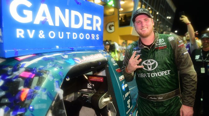 Featured image for Hill wins Gander Trucks finale at Miami, Crafton wins third championship