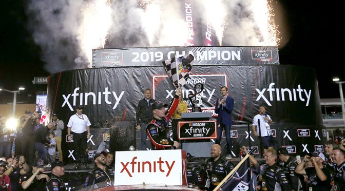 Featured image for Tyler Reddick successfully defends Xfinity Series title