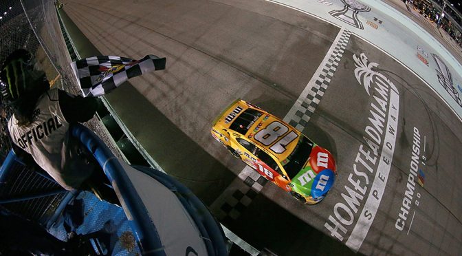 Featured Image for Kyle Busch corrals second career Monster Energy Series title with win at Miami