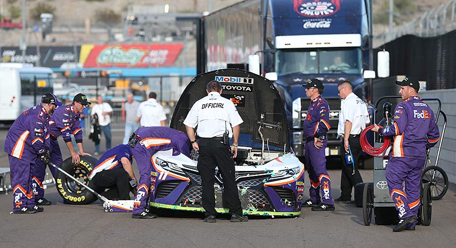 No. 11 of Denny Hamlin passes post-race inspection | NASCAR.com