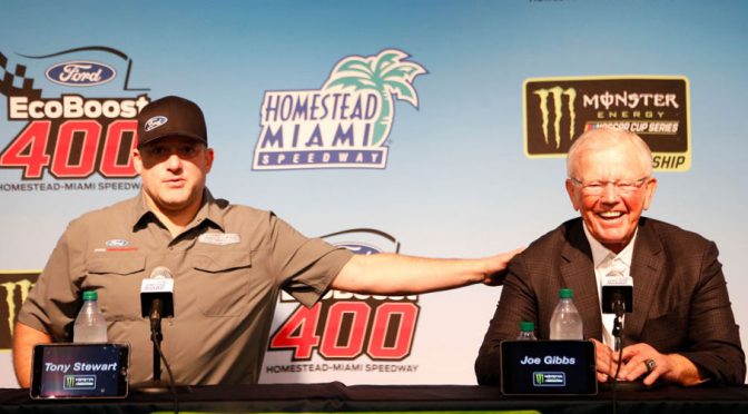 Featured image for Rival owners Tony Stewart, Joe Gibbs share long-standing connection