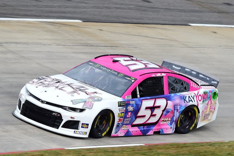 MARTINSVILLE, VIRGINIA - OCTOBER 26: JJ Yeley, driver of the #53 GOTTA KILL IT TO HEAL IT Chevrolet, practices for the Monster Energy NASCAR Cup Series First Data 500 at Martinsville Speedway on October 26, 2019 in Martinsville, Virginia. (Photo by Jared C. Tilton/Getty Images) | Getty Images
