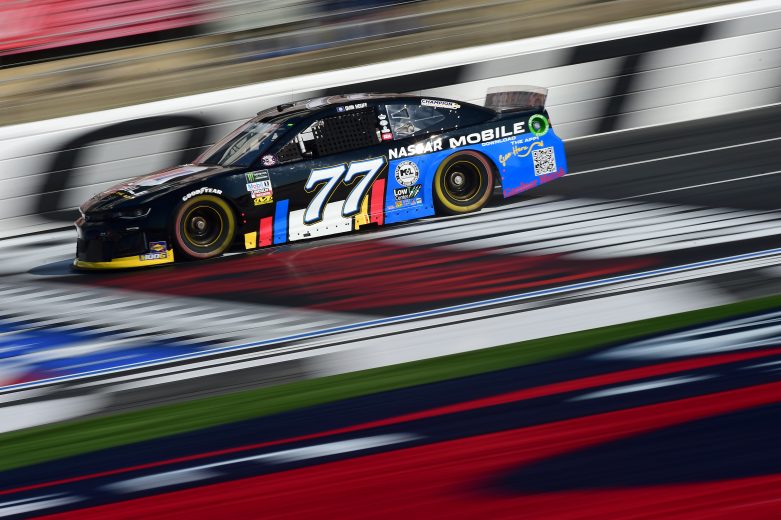 CHARLOTTE, NORTH CAROLINA - MAY 25: Quin Houff, driver of the #77 NASCAR Mobile App Chevrolet, practices for the Monster Energy NASCAR Cup Series Coca-Cola 600 at Charlotte Motor Speedway on May 25, 2019 in Charlotte, North Carolina. (Photo by Jared C. Tilton/Getty Images) | Getty Images