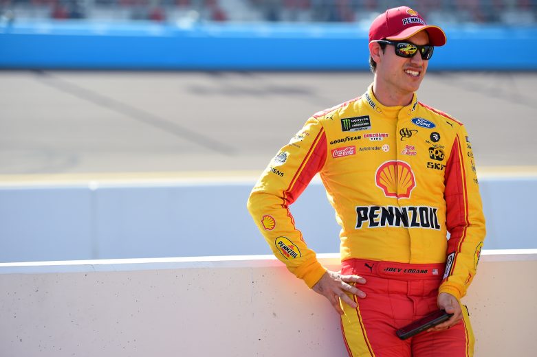 AVONDALE, ARIZONA - NOVEMBER 09: Joey Logano, driver of the #22 Shell Pennzoil Ford, stands on the grid during qualifying for the Monster Energy NASCAR Cup Series Bluegreen Vacations 500 at ISM Raceway on November 09, 2019 in Avondale, Arizona. (Photo by Jared C. Tilton/Getty Images) | Getty Images