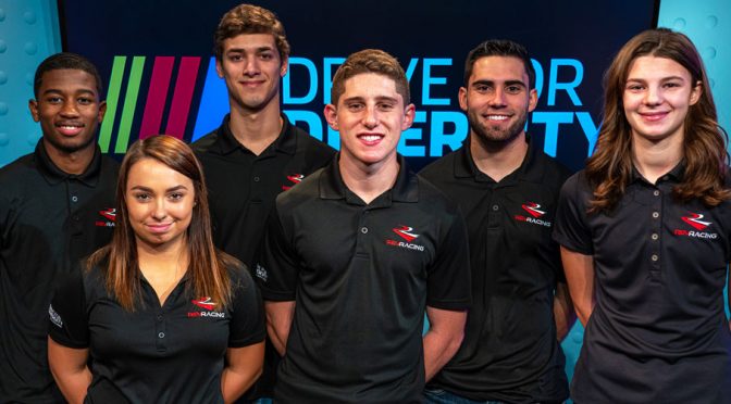 Featured Image for NASCAR and Rev Racing announce 2020 NASCAR Drive for Diversity Driver Development Team