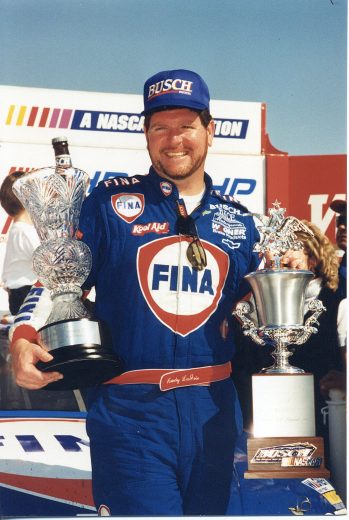 UNKNOWN: Randy Lajoie won back-to-back NASCAR Busch Grand National championships in 1996 and 1997. (Photo by ISC Images & Archives via Getty Images)