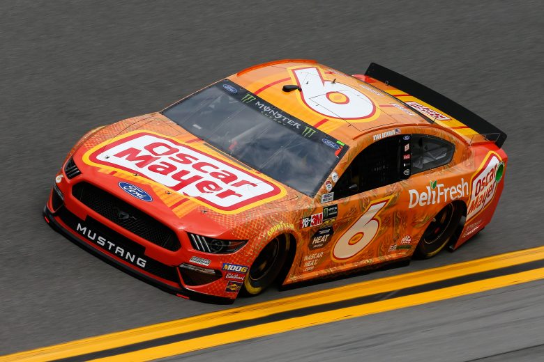 DAYTONA BEACH, FL - FEBRUARY 09: Ryan Newman, driver of the #6 Oscar Mayer Deli Fresh Ford, drives during practice for the Monster Energy NASCAR Cup Series 61st Annual Daytona 500 at Daytona International Speedway on February 9, 2019 in Daytona Beach, Florida. (Photo by Jonathan Ferrey/Getty Images) | Getty Images