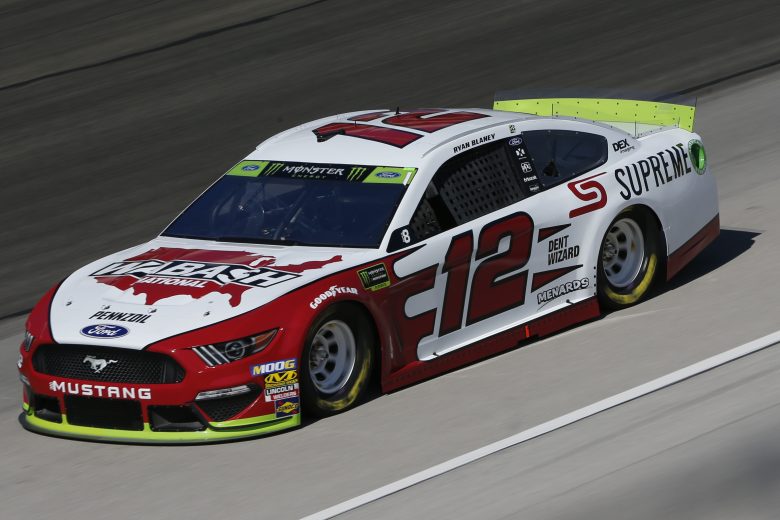 FORT WORTH, TEXAS - NOVEMBER 01: Ryan Blaney, driver of the #12 Wabash National Ford, practices for the Monster Energy NASCAR Cup Series AAA Texas 500 at Texas Motor Speedway on November 01, 2019 in Fort Worth, Texas. (Photo by Jonathan Ferrey/Getty Images) | Getty Images