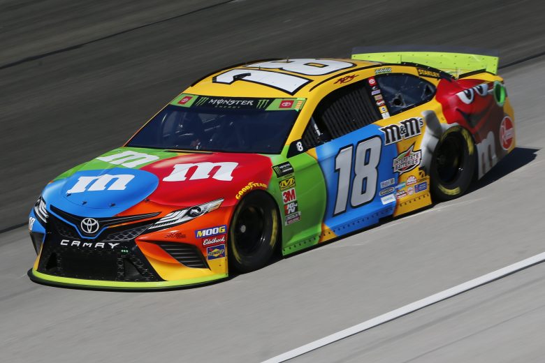 FORT WORTH, TEXAS - NOVEMBER 01: Kyle Busch, driver of the #18 M&M's Toyota, practices for the Monster Energy NASCAR Cup Series AAA Texas 500 at Texas Motor Speedway on November 01, 2019 in Fort Worth, Texas. (Photo by Jonathan Ferrey/Getty Images) | Getty Images